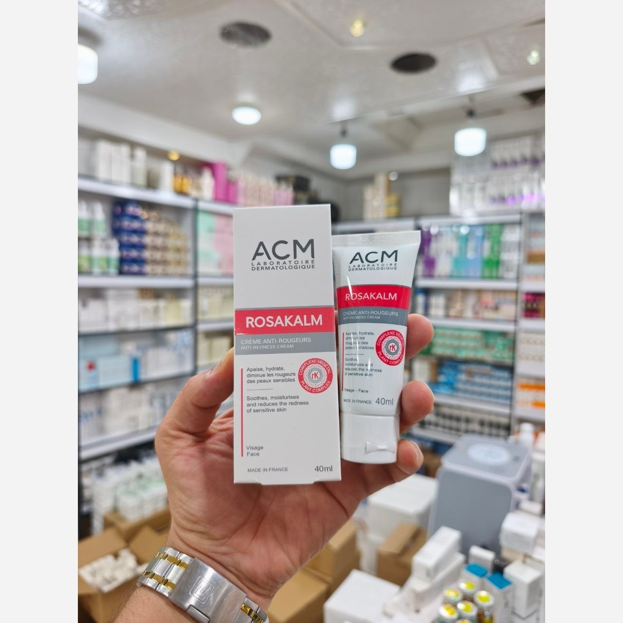 کرم ضد قرمزی روزاکالم Acm