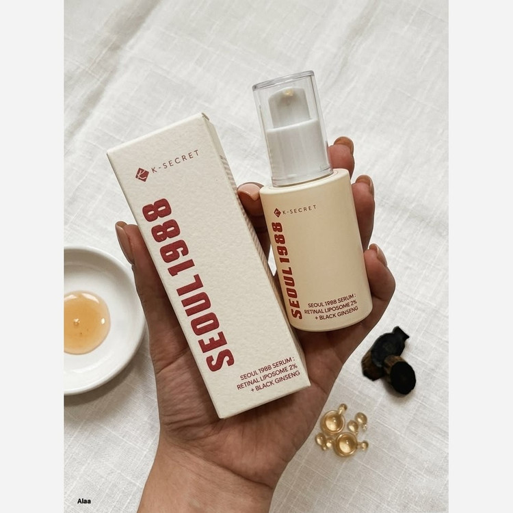 سرم رتینال و جنسینگ مشکی کی سیکرت K-secret